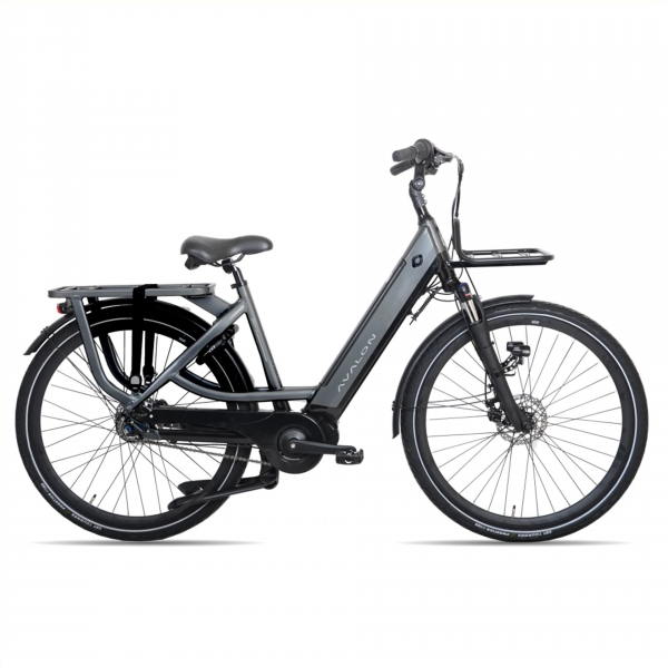 AVALON E-Load N8 Lieferfahrrad anthra/grau D50cm